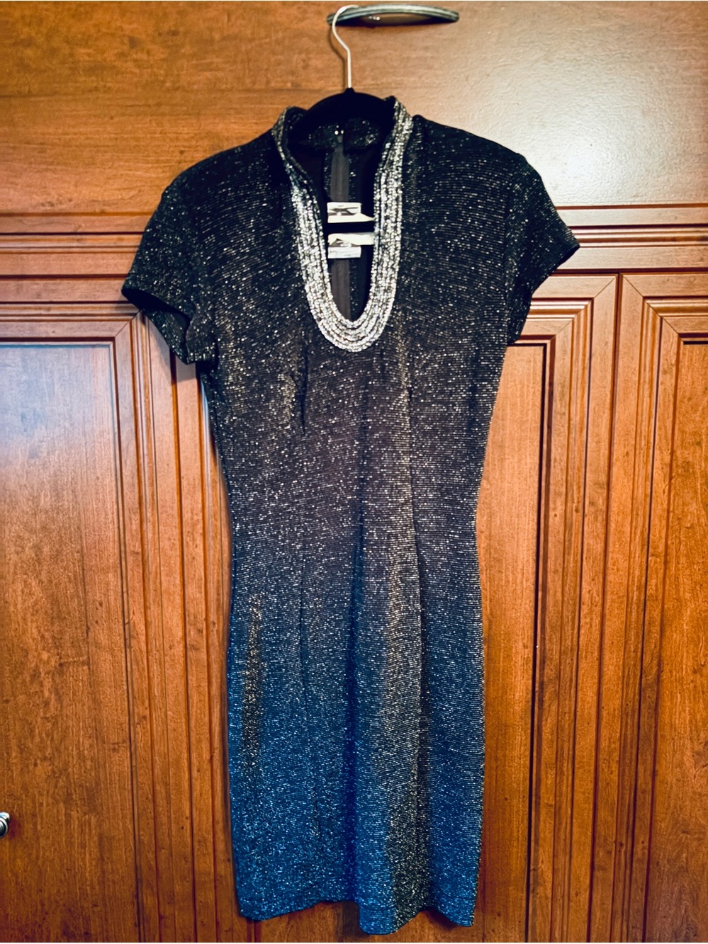 Vintage Tadashi Black Dress size Small